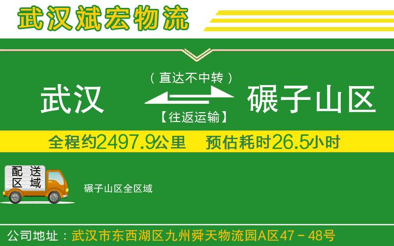 武漢到碾子山區(qū)物流公司