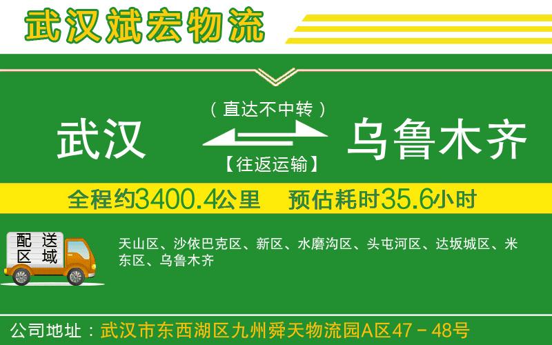 武漢到烏魯木齊貨運(yùn)公司