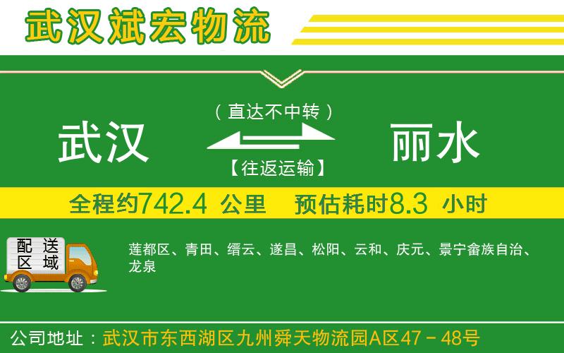 武漢到麗水貨運(yùn)公司