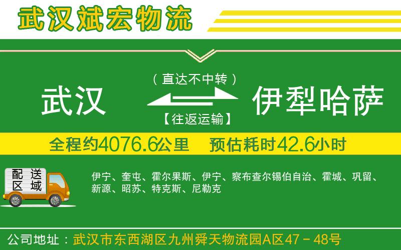 武漢到伊犁哈薩克自治州貨運(yùn)公司