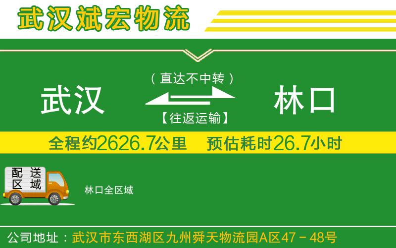 武漢到林口貨運專線