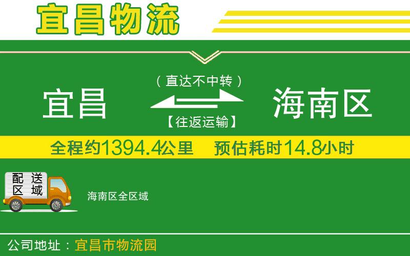 宜昌到海南區(qū)物流公司