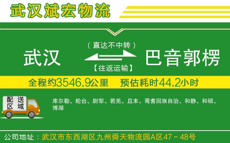 武漢到巴音郭楞蒙古自治州貨運(yùn)專線