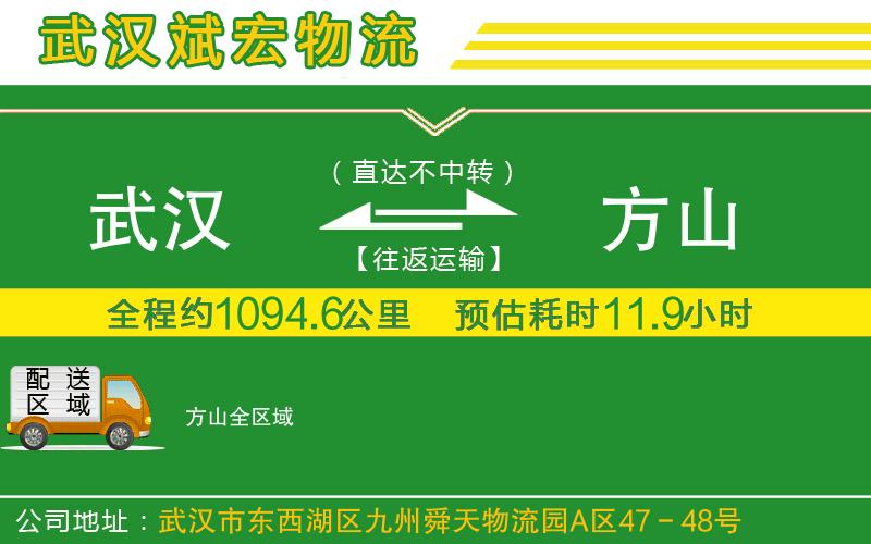 武漢到方山貨運專線