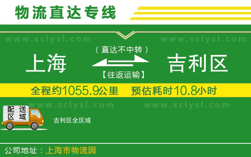 上海到吉利區(qū)物流專線