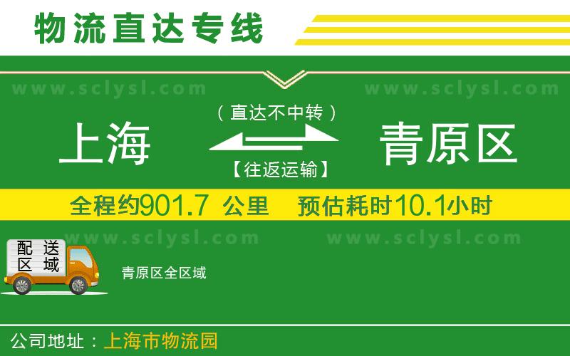 上海到青原區(qū)物流專線