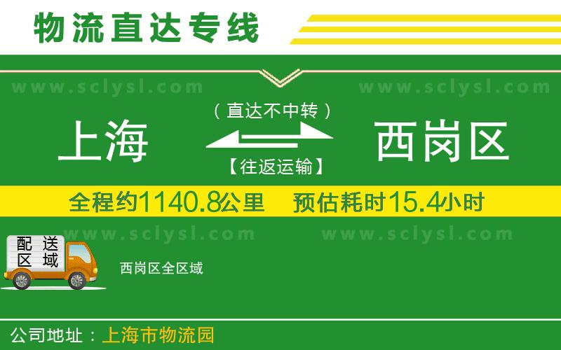 上海到西崗區(qū)物流專線