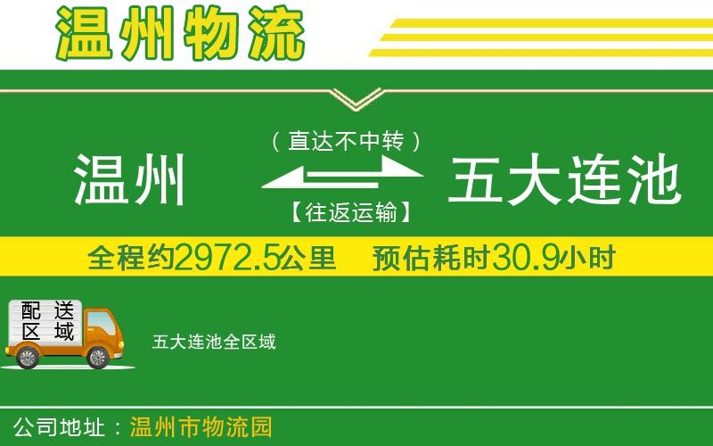 溫州到五大連池物流專(zhuān)線